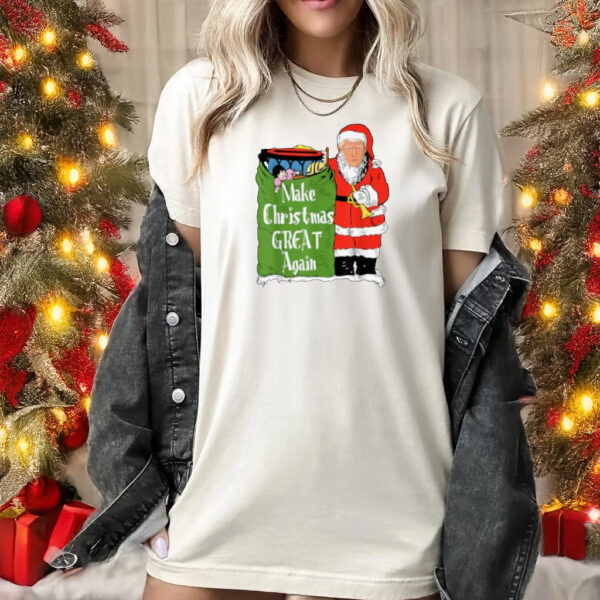 Donald Trump Christmas Shirt, Christmas Great Again 2024 T-shirt1