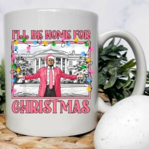 Donald Trump Mug,White House, Trump Christmas Lights, Election 2024, Make American Great Again Mugs2