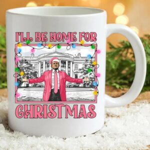 Donald Trump Mug,White House, Trump Christmas Lights, Election 2024, Make American Great Again Mugs3