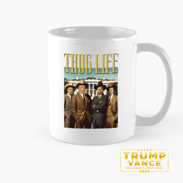 Donald Trump Thug Life Mug, Trump Mug1