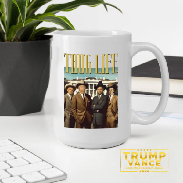 Donald Trump Thug Life Mug, Trump Mug2