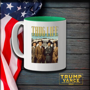 Donald Trump Thug Life Mug, Trump Mug3