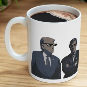 Donald Trump Tucker Carlson Coffee Mugs