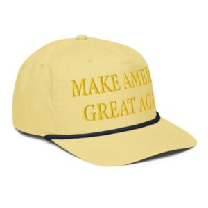 Elon MAGA Golf Rope Hat USA