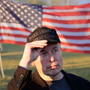 Elon MAGA Hat Black Pro