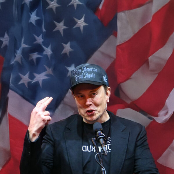 Elon Trump Dark Gothic MAGA 47 Hat Caps