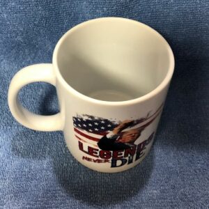 Fight Donald Trump Coffee, Legends Never Die Mug2