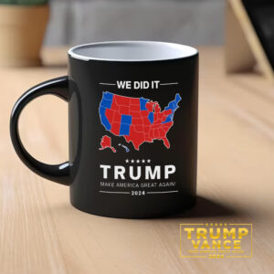 Full Of Red, Let's Head To The White House Mug, Trump Mug