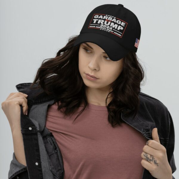 Garbage For Trump 2024 Hat Cap