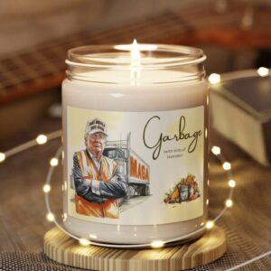 Garbage Truck Trump Scented Soy Candle