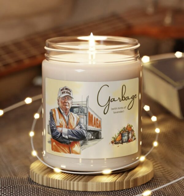 Garbage Truck Trump Scented Soy Candle