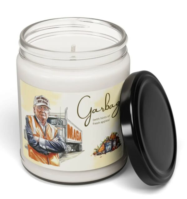 Garbage Truck Trump Scented Soy Candle US