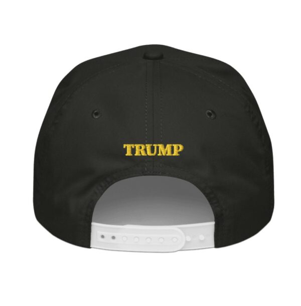 Gold Dark MAGA Golf Rope Hat