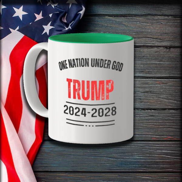 Gold One Nation Under God Mug1