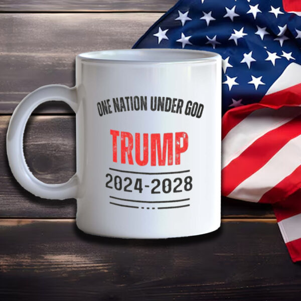 Gold One Nation Under God Mug2