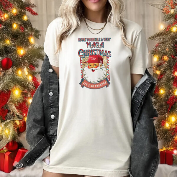 Have Yourself A Very Maga Christmas Shirt, Christmas Trump Unisex T-shirts1