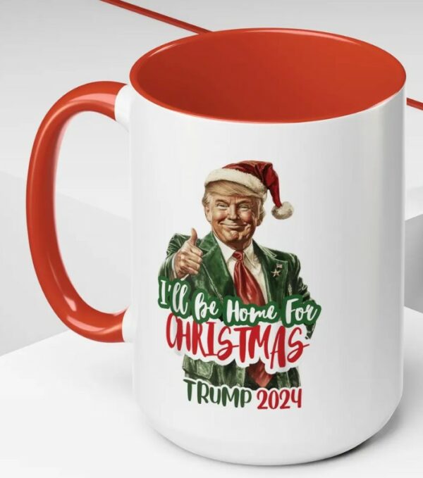 I'll Be Home for Christmas Tea Cup, Republican Mug, Donald Trump Coffee Mugs