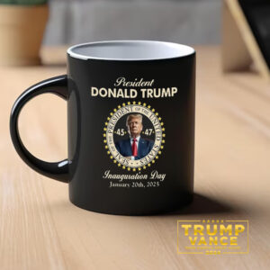 Inauguration Day Is Coming Soon Mug, Trump Mug