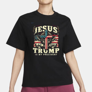 Jesus is My Savior Trump is My President Shirt, Trump 2024 T-Shirts, Trump Shirt