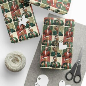 Jolly Trump Christmas Wrapping Paper