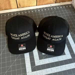 MAGA All black and Gold Hat US