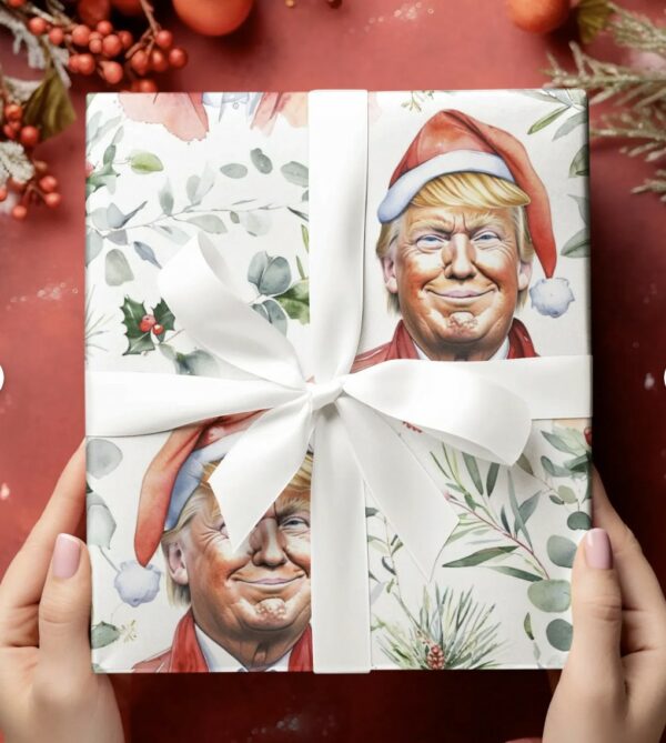 MAGA, Christmas Wrapping Papers, Donald Trump Gift WrapS