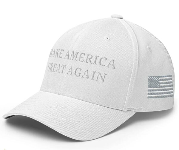 MAGA White on White Hat