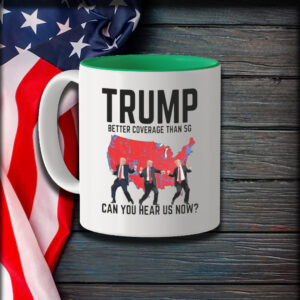 Maga Dancing Trump Mug, 5G Map Election Map Mug1