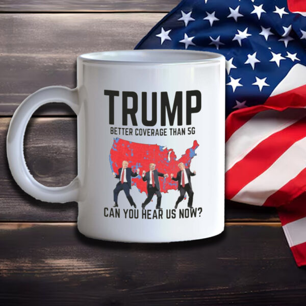 Maga Dancing Trump Mug, 5G Map Election Map Mug2