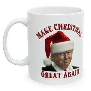 Make Christmas Great Again Funny Trump 2024 Mugs1