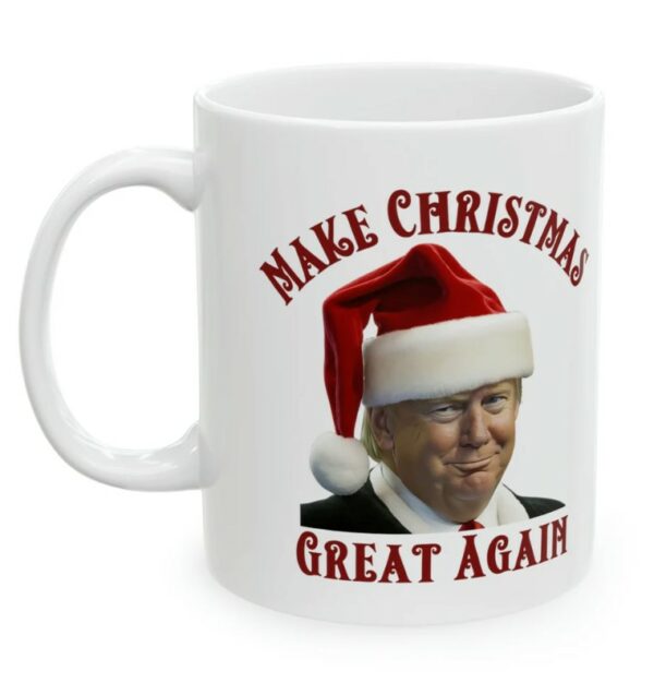 Make Christmas Great Again Funny Trump 2024 Mugs1