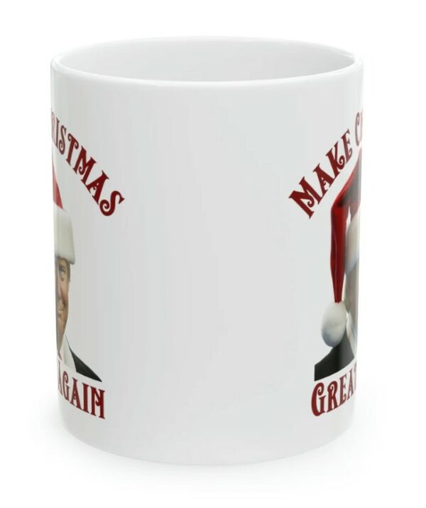 Make Christmas Great Again Funny Trump 2024 Mugs2