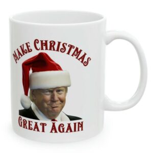 Make Christmas Great Again Funny Trump 2024 Mugs3