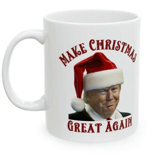 Make Christmas Great Again Funny Trump Mugs2