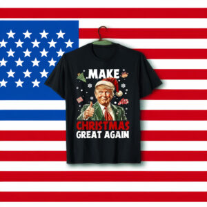 Make Christmas Great Again Santa T-Shirt