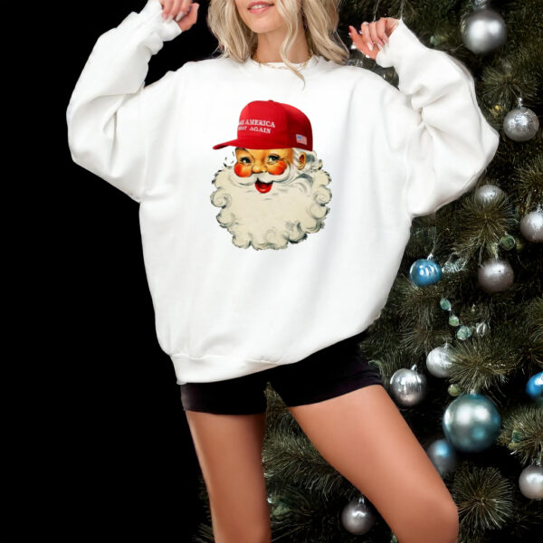 Make Christmas Great Again Trump Christmas Shirt, Trump Gifts, MAGA Santa Christmas Sweatshirt, Hoodie3