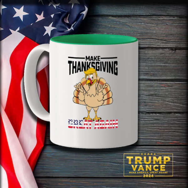 Make Thanksgiving Great Again Mug, Trump Mug3