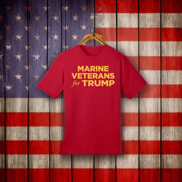 Marine Veterans for Trump TShirt