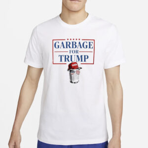 Official Garbage For Trump Shirt Trump Vance Funny Garbage Truck MAGA Hat T-Shirts