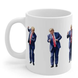 President Donald Trump 2024, Trump Dancing, MAGA, 2024, Trump for President Mugs1