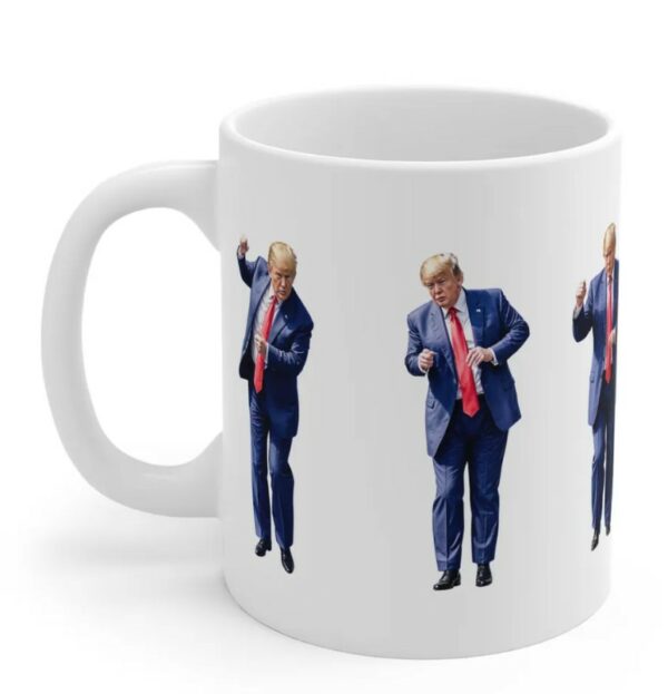 President Donald Trump 2024, Trump Dancing, MAGA, 2024, Trump for President Mugs1