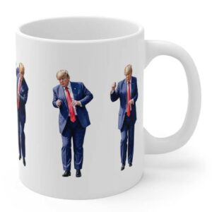 President Donald Trump 2024, Trump Dancing, MAGA, 2024, Trump for President Mugs2