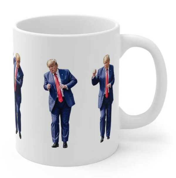 President Donald Trump 2024, Trump Dancing, MAGA, 2024, Trump for President Mugs2