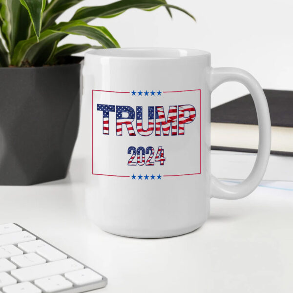 President Trump 2024 Ceramic Mug, Trump Vance Mugs