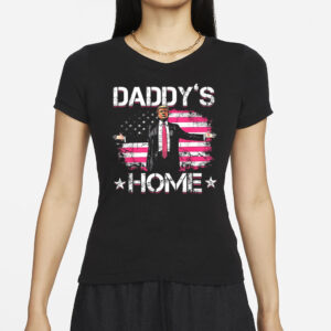 Republican Gift, Daddy's Home Trump 2025 Shirt