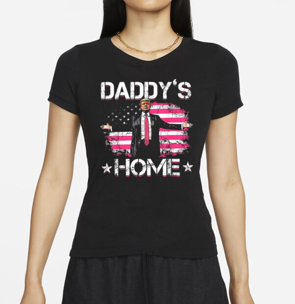 Republican Gift, Daddy's Home Trump 2025 Shirt