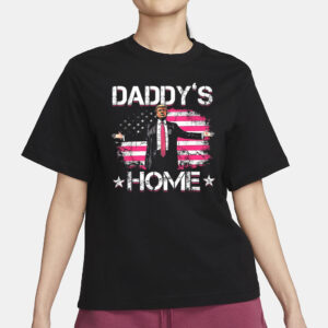 Republican Gift, Daddy's Home Trump 2025 Shirt2