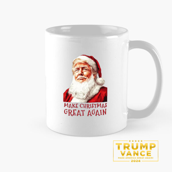 Santa Make America Great Again Mug, Trump Mugs1