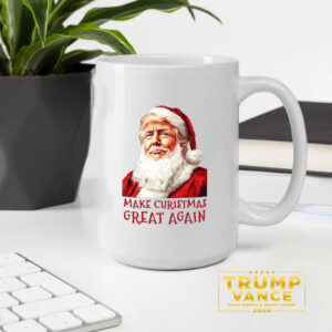 Santa Make America Great Again Mug, Trump Mugs2