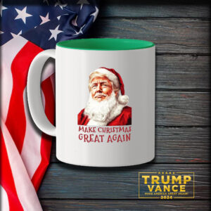 Santa Make America Great Again Mug, Trump Mugs3